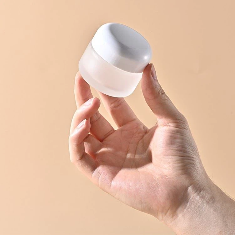 Cream Empty Glass Bottle high quality