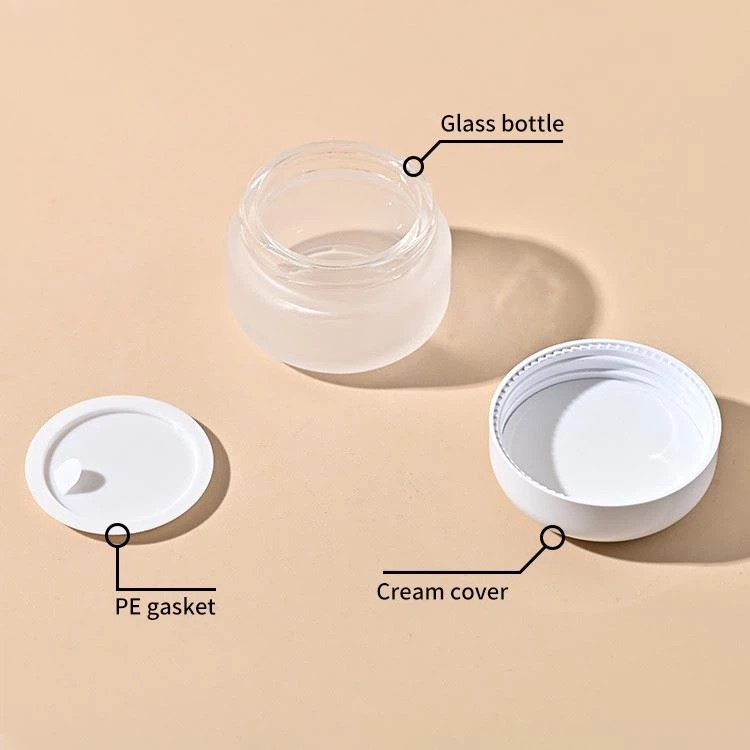 Cream Empty Glass Bottle best